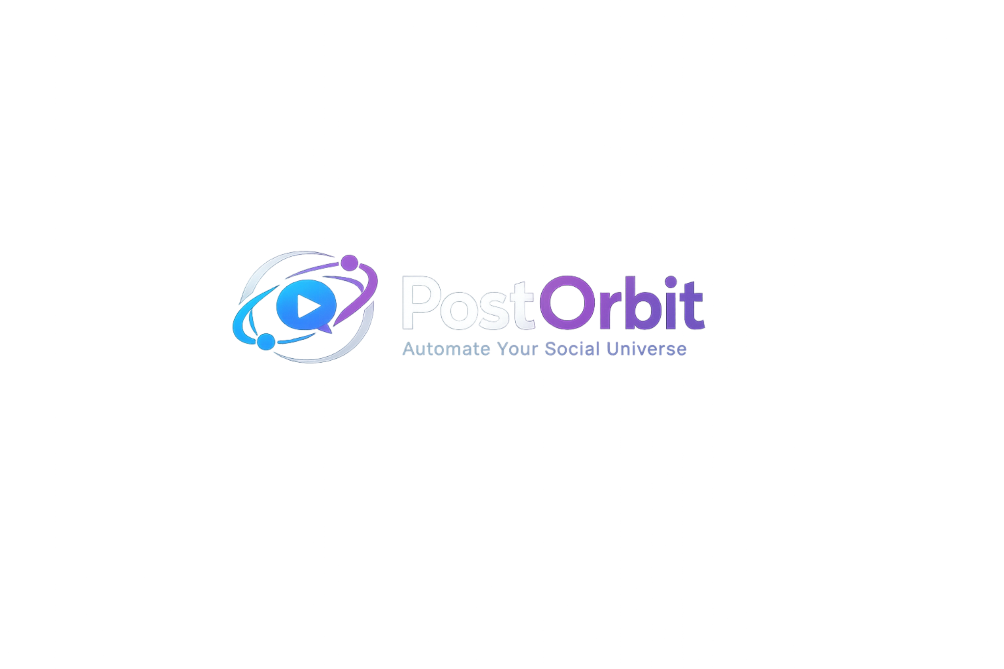 Logo PostOrbit, agente AI per social media automation e gestione piani editoriali