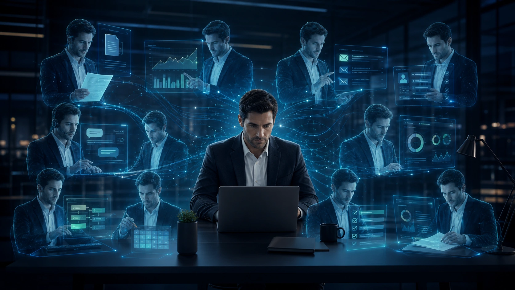 Agente AI per produttività e attività multitasking